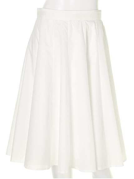 サーキュラーミモレ丈スカート