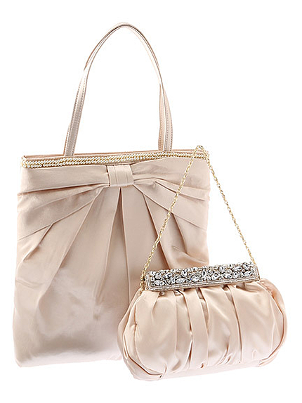 がま口パールBAG&サブBAGセット