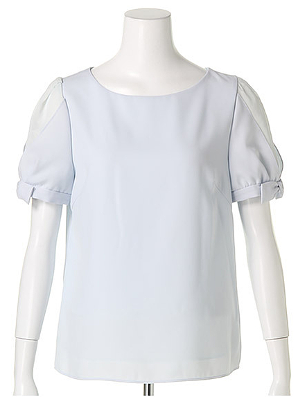 袖リボンブラウス(25217340)