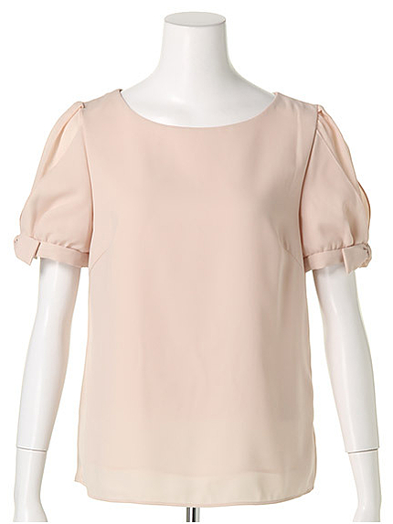 袖リボンブラウス(25217340)