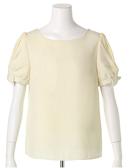 袖リボンブラウス(25217340)