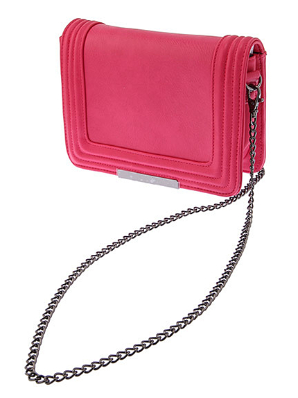 ステッチ入りカラーミニBAG