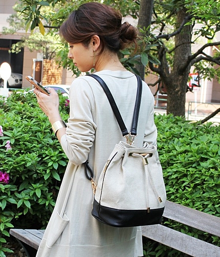 3Wayキャンバスコンビリュック