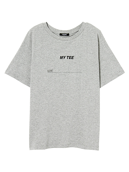 MEN'S　NAMEロゴTEE