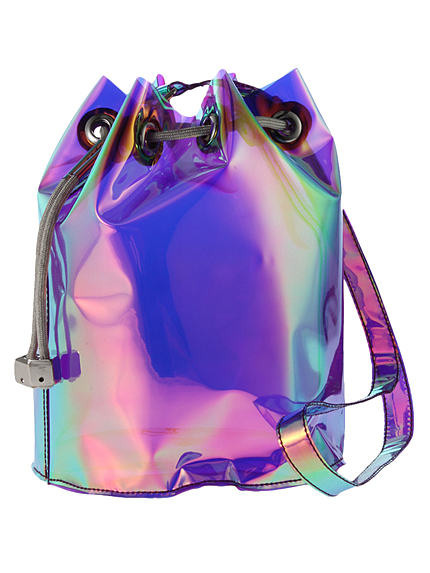 【Ctrl Freak】 オーロラ塩ビ巾着バッグ