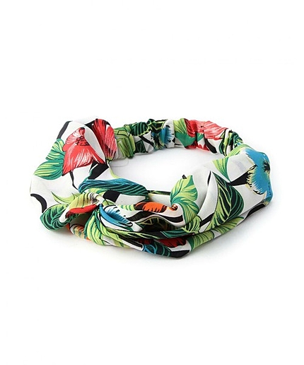 フラワープリントクロスヘアバンド/AE FLW PRT Cross HB