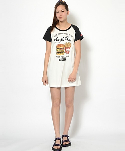 LUNCH S/S RAGLAN DRESS