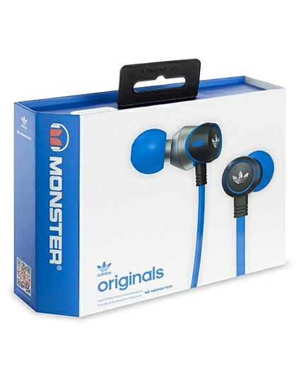 アディダス×モンスター コラボ イヤフォン adidas Originals by MONSTER In Ear Headphone