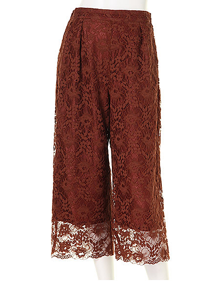 レースガウチョパンツ