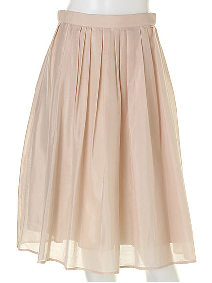 シャイニーカラーミモレスカート