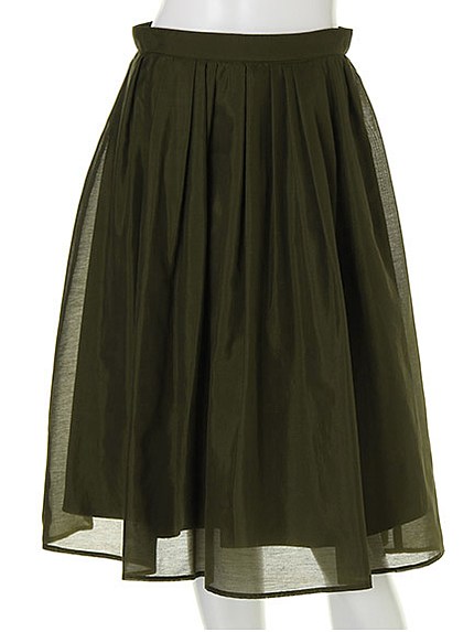 シャイニーカラーミモレスカート