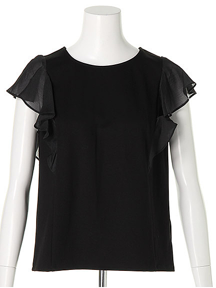 ラッフルカットソー