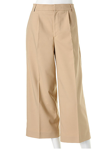 センタープレスガウチョパンツ