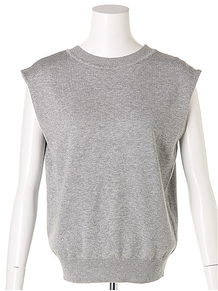 ノースリゆるニット