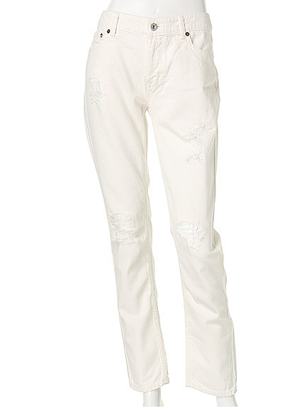 ダメージデニムパンツ