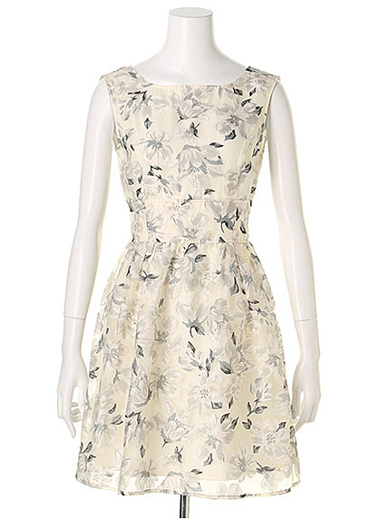 オパールフラワーワンピース