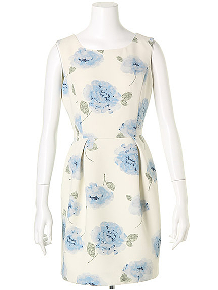 ふんわりフラワーワンピース