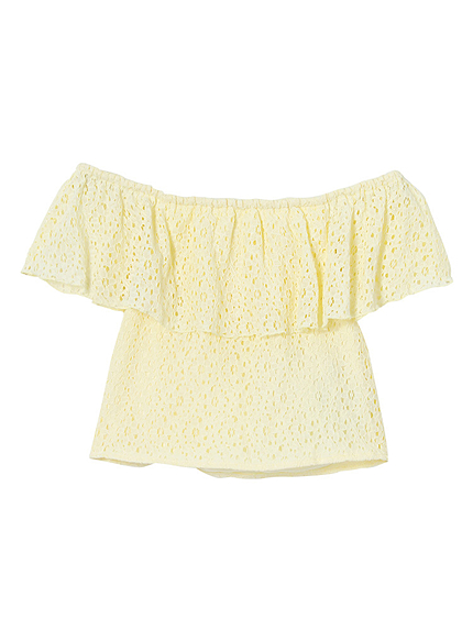 オフショルレーストップス