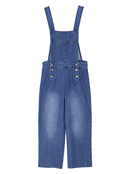 デニムワイドサロペット【2015秋新作】