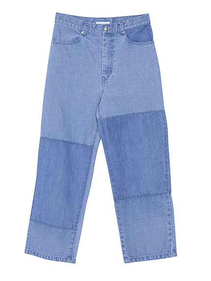 パッチワークデニムパンツ【2015秋新作】