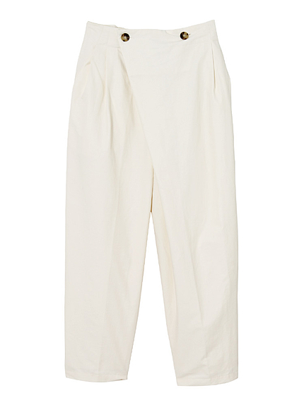 Back ギャザーラップパンツ