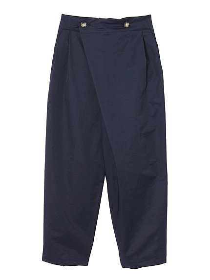 Back ギャザーラップパンツ