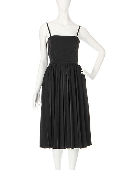 スリットスカラップレースワンピース