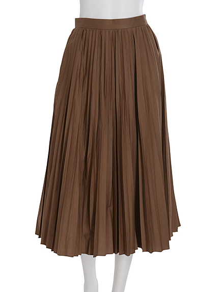 Modernプリーツフレアースカート