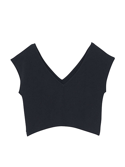 ポイントカーブシンプルトップス