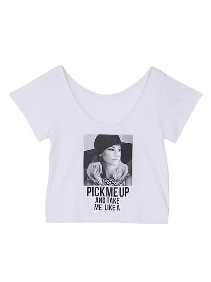 ハンサムレディーフォトTシャツ