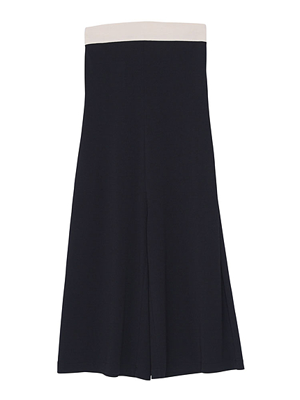 バイカラーガウチョコンビネゾン