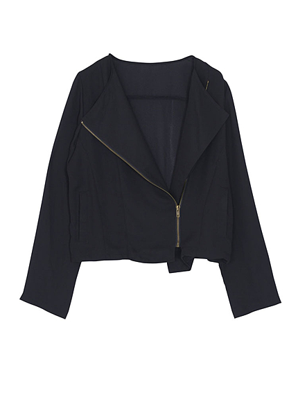 ジョーゼットライダースジャケット