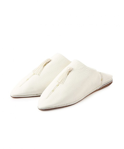 FM タッセル サンカクバブーシュ