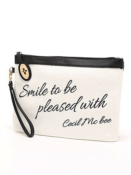 刺繍コンビクラッチ