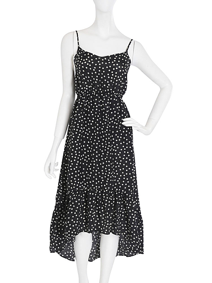 【dazzlin】ドットマキシワンピース