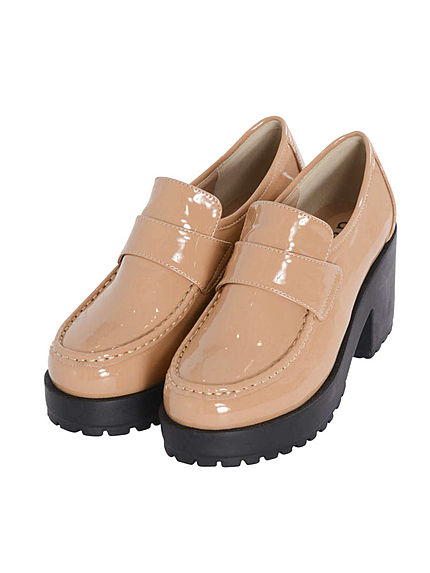 【goods】厚底ローファー