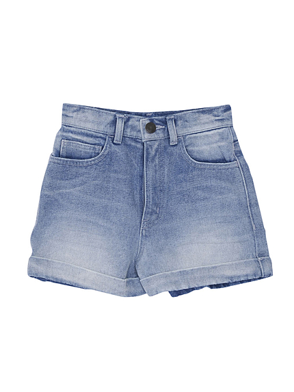 vintageロールアップ ショートパンツ