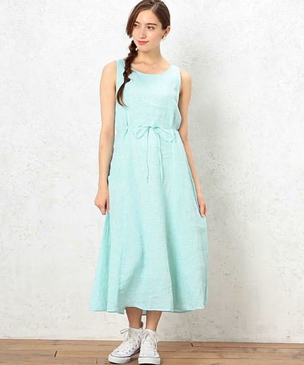 GC ハードマンズリネン マキシワンピース