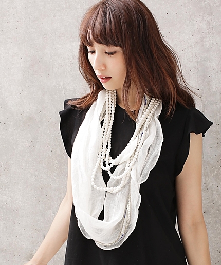 N/C付リネンストール