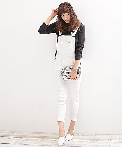 NU別注デニムサロペット