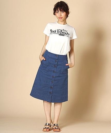 デニムスカート