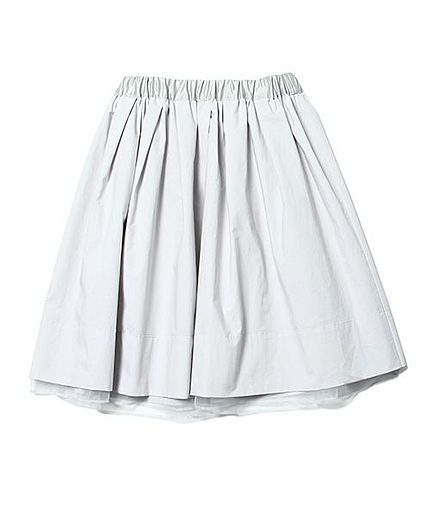 リバーシブルチュールスカート