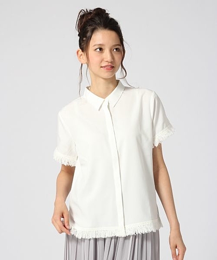 フリンジツキシャツ