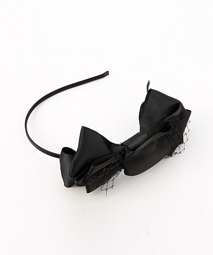 UPMF リボン＆チュール　カチューシャ