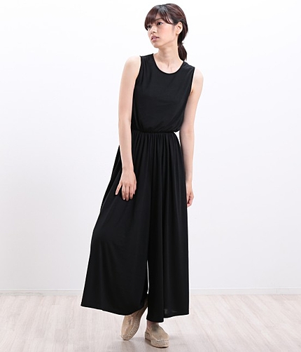 【今だけ!セールOFF率からさらに10%OFF】 スラブギャザーオールインワン