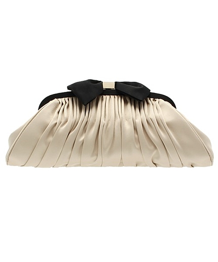 ギャザーリボン2WAYクラッチ