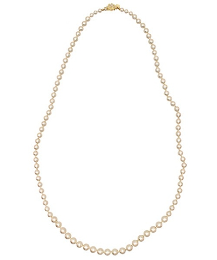 2WAYコットンパールネックレス