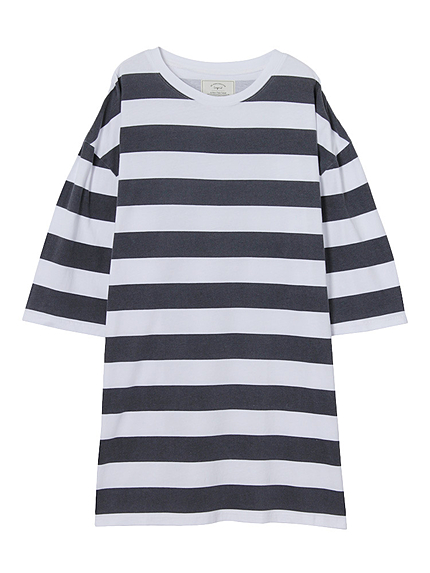 プリントボーダースリットBig Tee