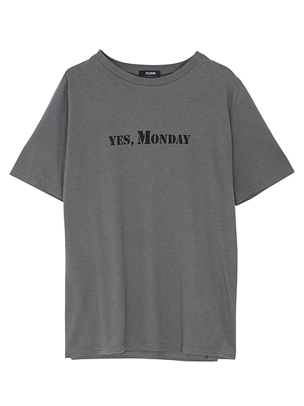yes MondayロゴTEE