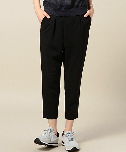 BY ラップテーパード8分丈パンツ